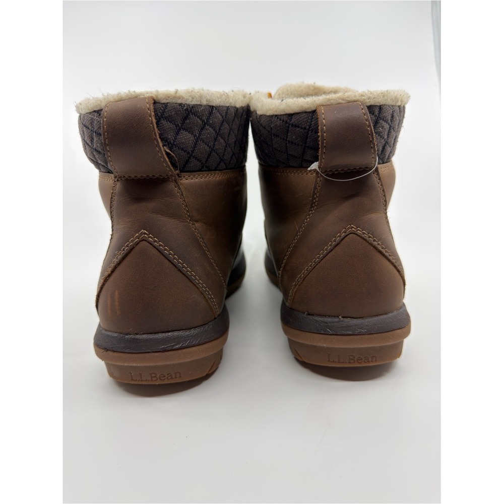 LL Bean Women Sz 11 Brown Storm Chaser TEK2.5 Waterproof Duck Boots - Picture 3 of 12